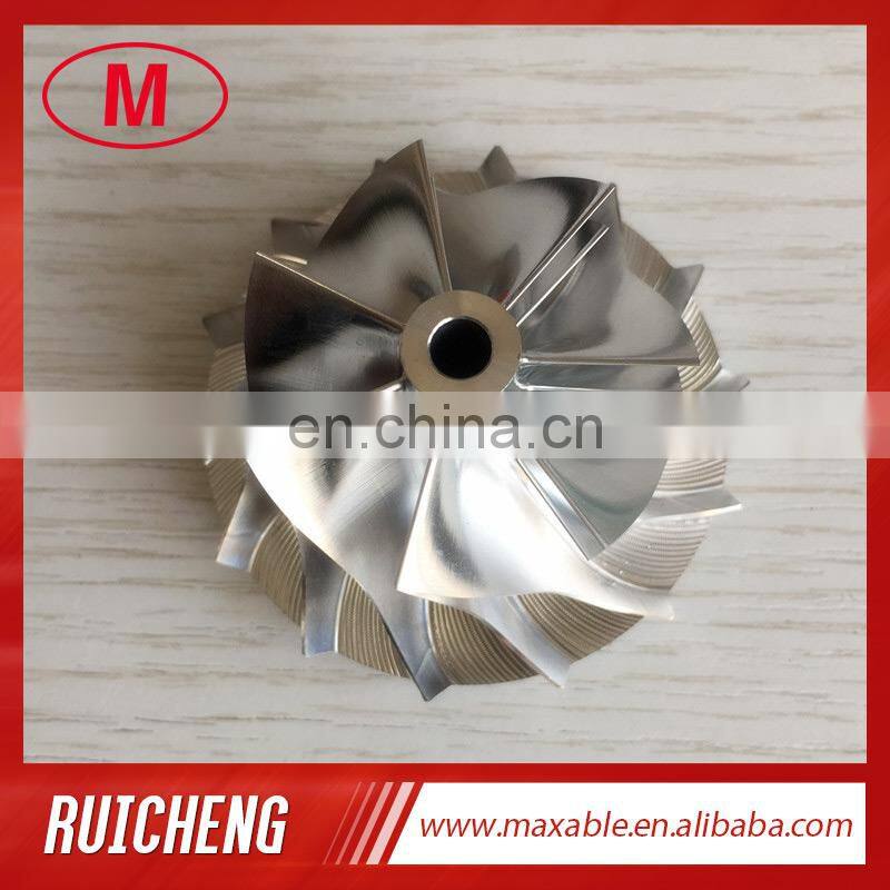 RHF5V 39.98/56.00mm 7+7 blades high performance turbo Billet/milling/aluminum 2618 compressor wheel for VB13