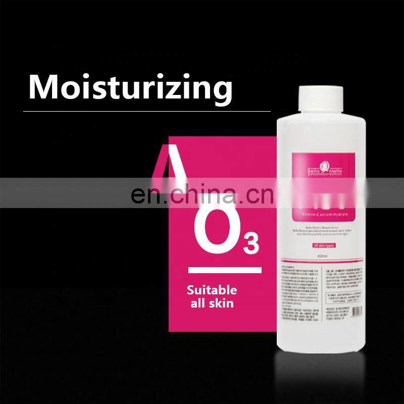 2019 Hot Selling 3 Bottles 400ML Hydra Dermabrasion Machine Small Bubble Solution Cleans And Hydrates Skin