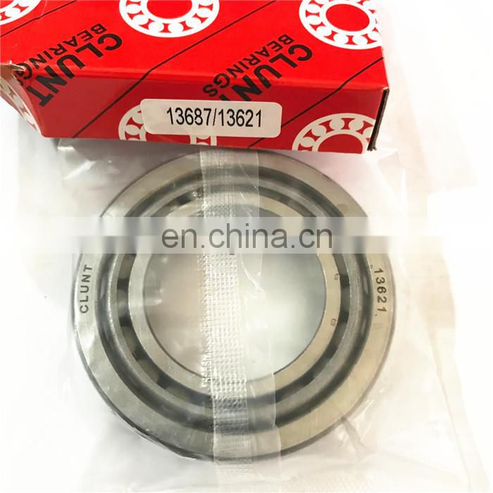 Good Tapered roller bearings 13687/13621 Single Cone & Cup Set 13687/13621 bearing size 1.5x2.717x0.75 inches