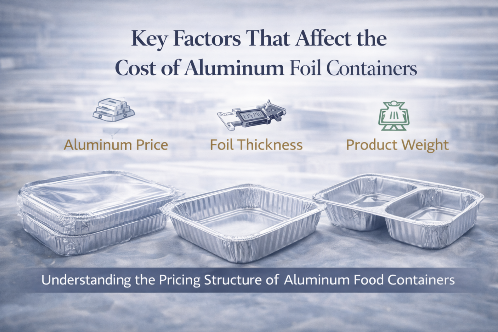 Key Factors That Affect the Cost of Aluminum Foil Containers