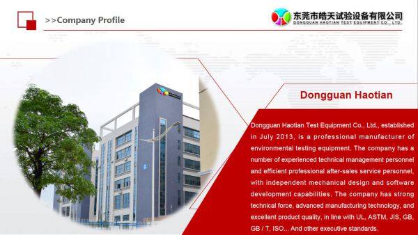 Dongguan Haotian Testing Equipment Co., Ltd. company overview - view 2
