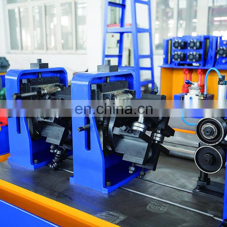 chinese leader Nanyang low power consumption pipe making forming machine erw tube mill line