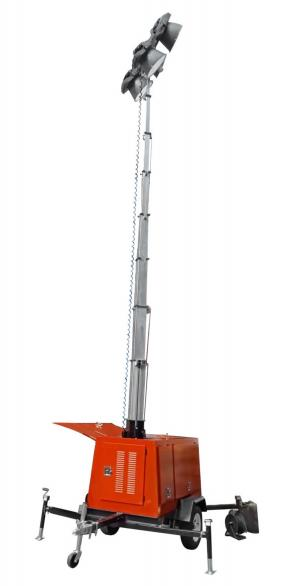 移动照明灯塔-4x1000w-发电式YDT-85-41000F