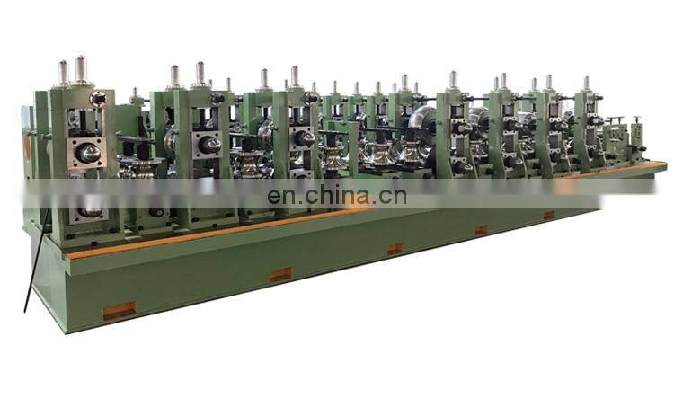 Nanyang high speed high precision steel tube pipe making machine erw API pipe mill