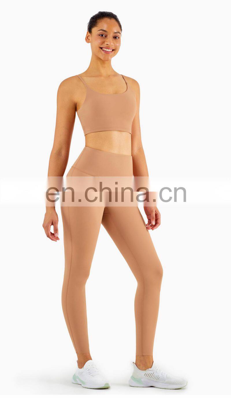 Multi Color Sport Bra Set Exercise Outfits Women Sets 2 Pieces High Support Yoga Pants