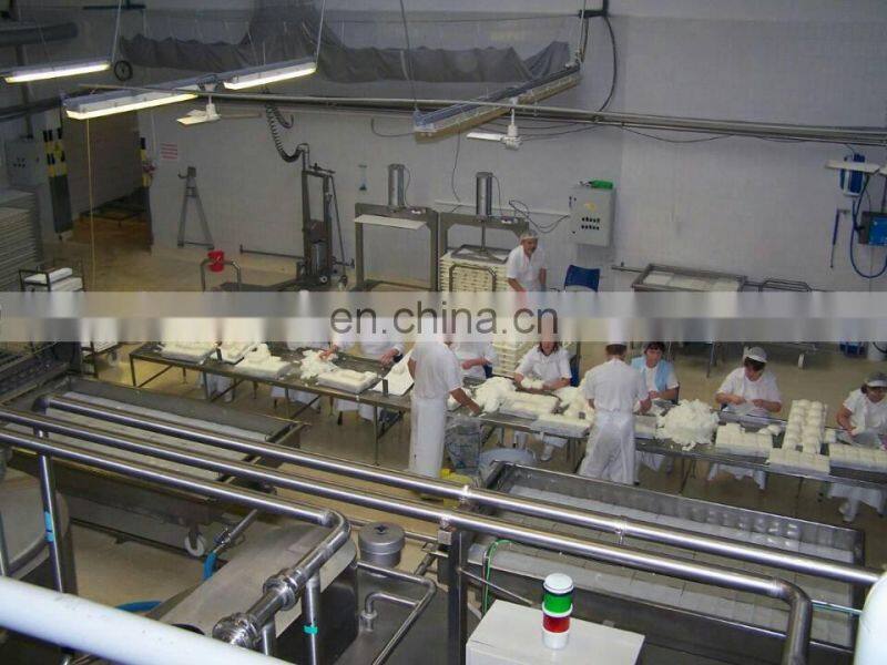 GENYOND Shanghai factory soft hard Feta Mozzarella Cheddar cheese vat press cooking equipment making machine production line