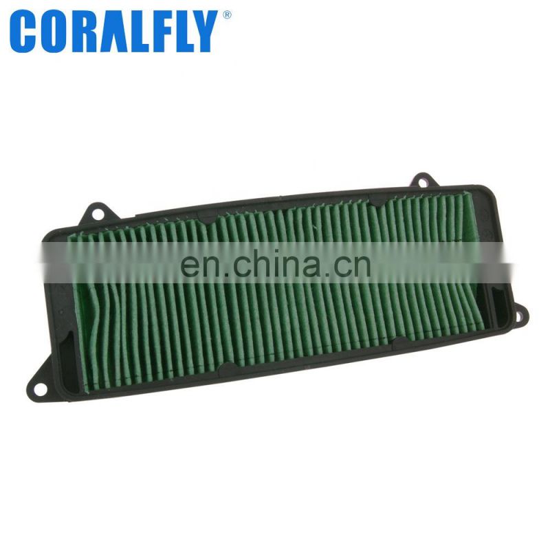 CORALFIY ODM Motorcycle Air Filter Elements 17210-GFM-K00 17210-GGE-900 For Wuyang HON LEAD110 08-11 NHX110 Jiayu110
