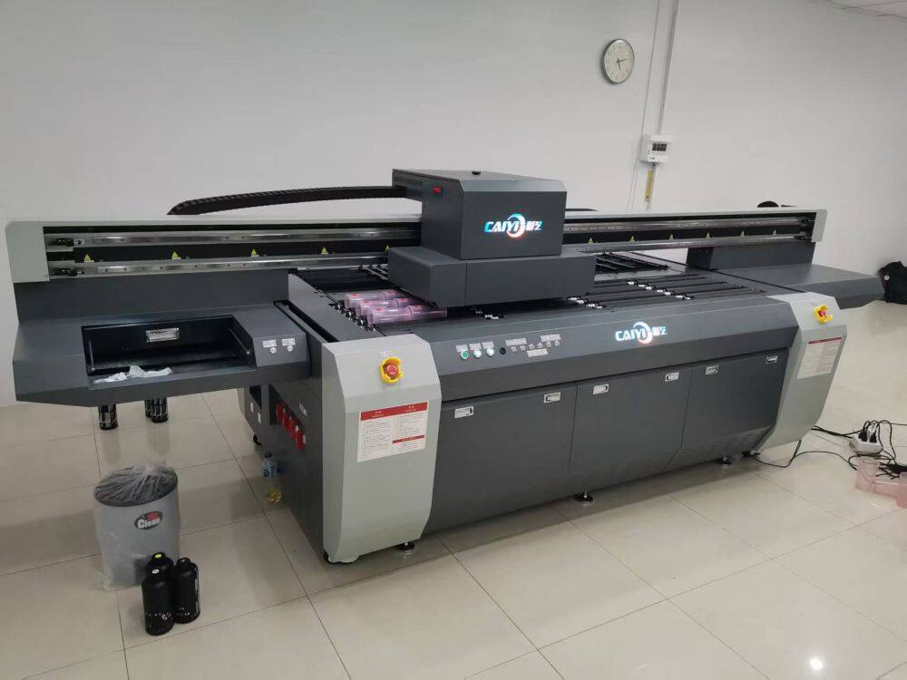 Impressora UV Cilíndrica Instalada na Tailândia