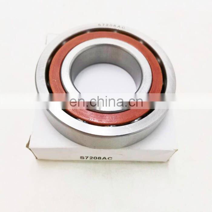 40*80*18mm 7208AC Stainless Steel Angular Contact Ball Bearing S7208AC Bearing