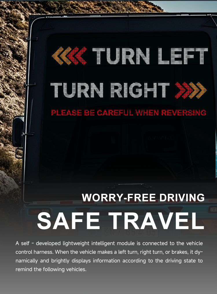 Devil Eyes Lights for Truck Bluetooth Control Flexible Led Display Window Demon Eye Led Display Screen