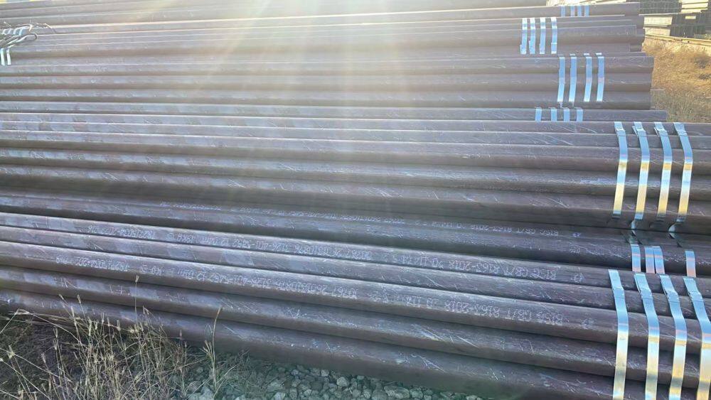 Hot-rolled seamless steel pipes