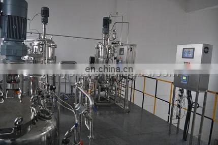 Fermentor Bioreactor with 50 Liter Volume and Boro Glass