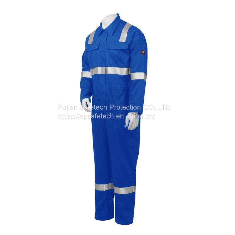 PD15055-CO-Blue-98%cotton-2%-antistatic--Weight350gM2