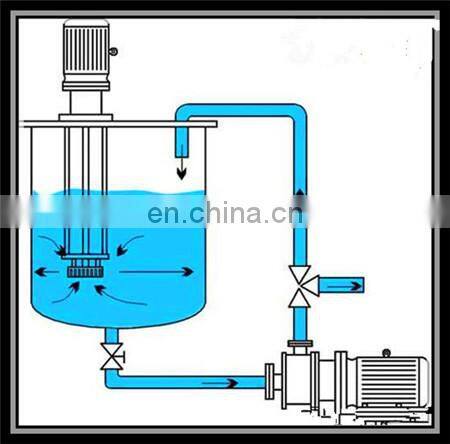 stainless steel emulsifying mixer