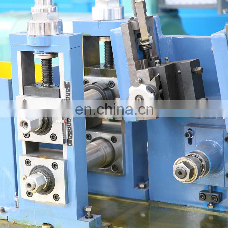 chinese leader Nanyang low power consumption pipe making forming machine erw tube mill line