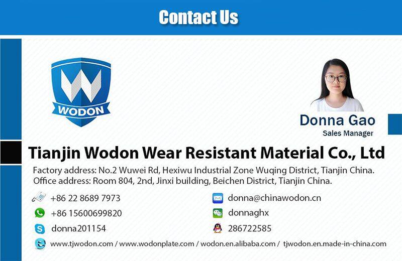 HRC58-65 HRC60 Weld Overlay Wear Resistant Bimetallic plate