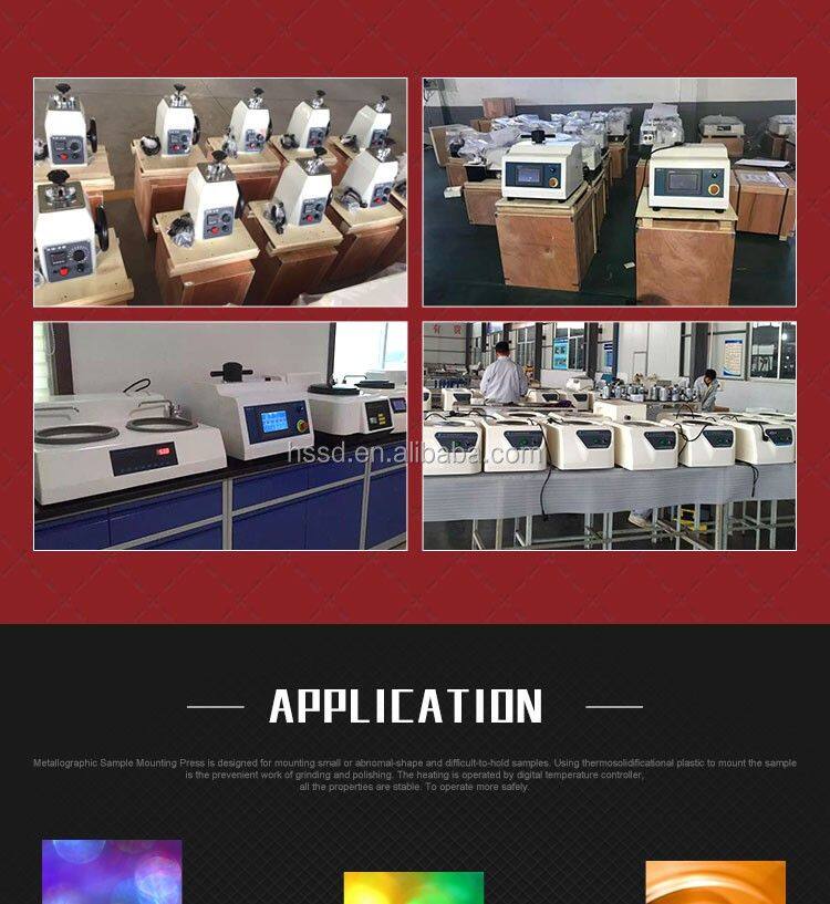 HST ZXQ-5 Automatic Touch Screen Metallographic Specimen Mounting Presses