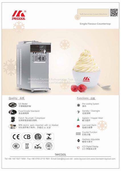 Taycool Soft Ice Cream Machine TC282S0000