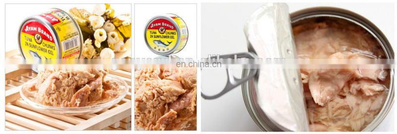 Commercial tuna in oil processing plant / canned tuna processing plant/ tuna canning plant