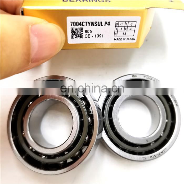 55x90x18 high quality  angular contact ball bearing 7011C TYN SUL P4 7011CTYNSULP4 bearing