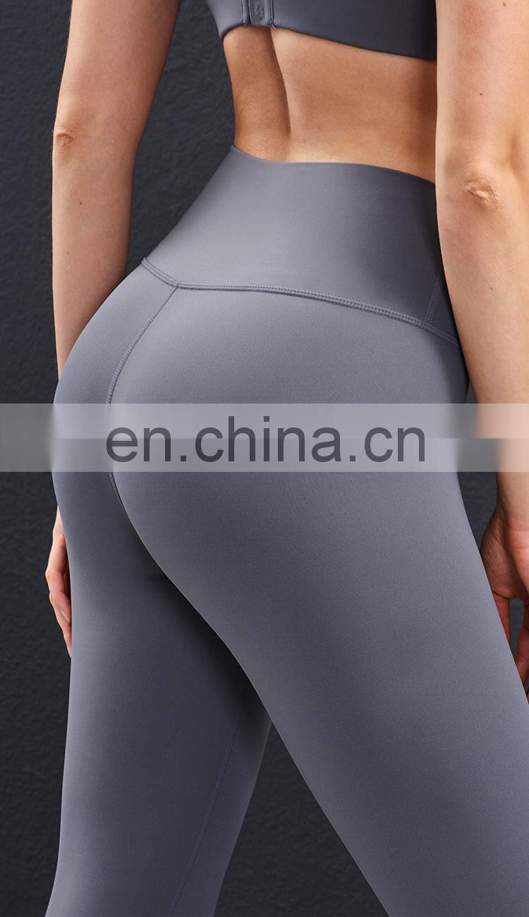Women's High Support Tummy Control Yoga Fitness Pants Workout Leggings With Pocket