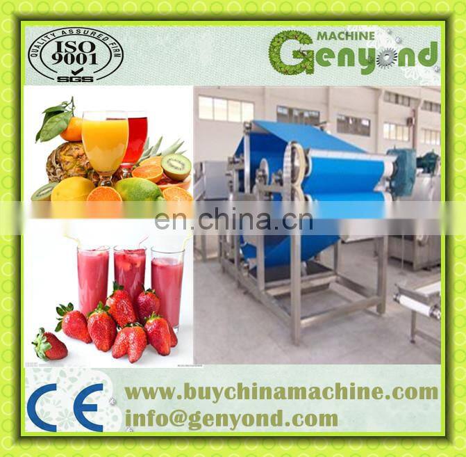 High efficient machine Belt Fruit juice extractor fruit belt press