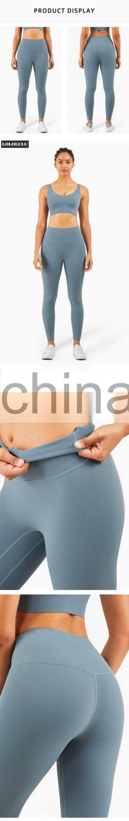 LOLOLULU Guaranteed quality proper price womens yoga pants non silp edge yoga pants set