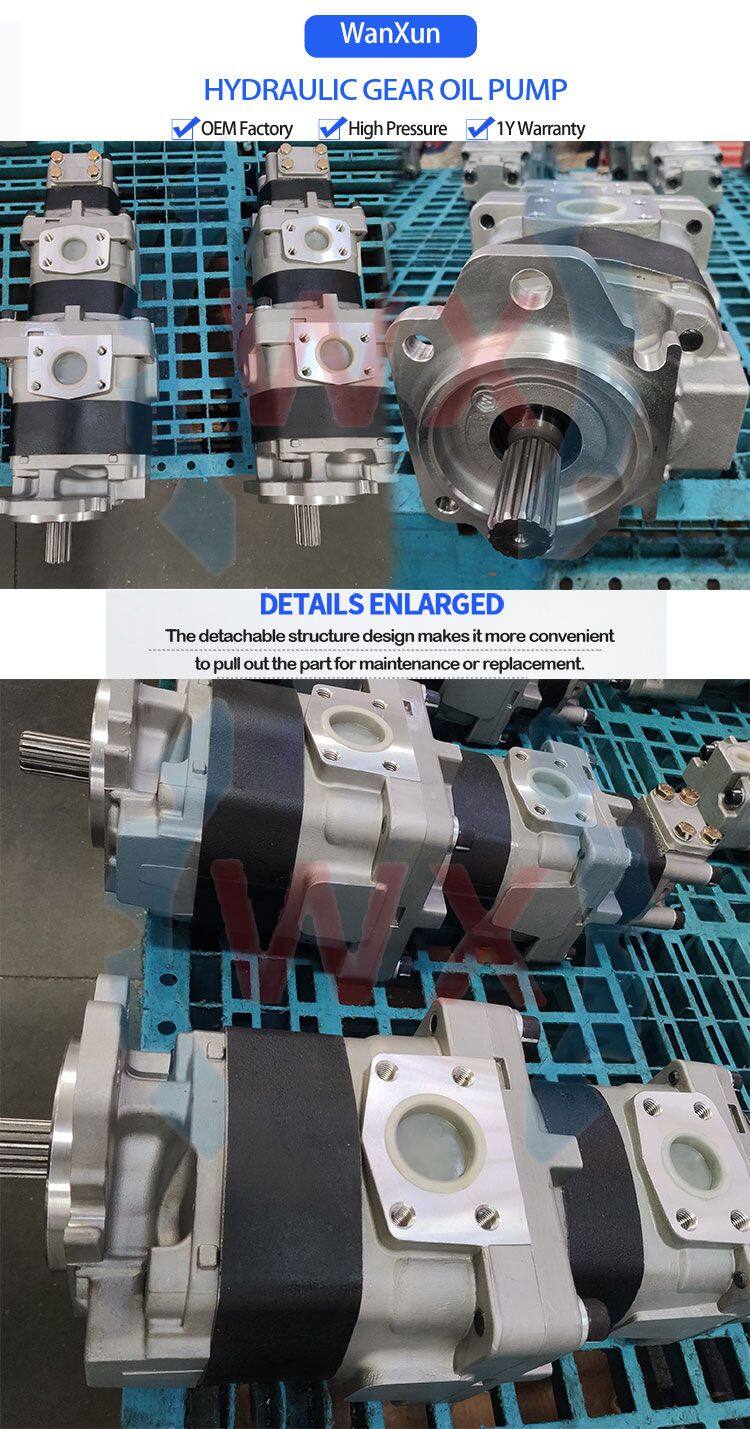 Fit kawasaki wheel loader 90ZIV-2 loader Vehicle 44083-60740 Hydraulic Oil Gear Pump