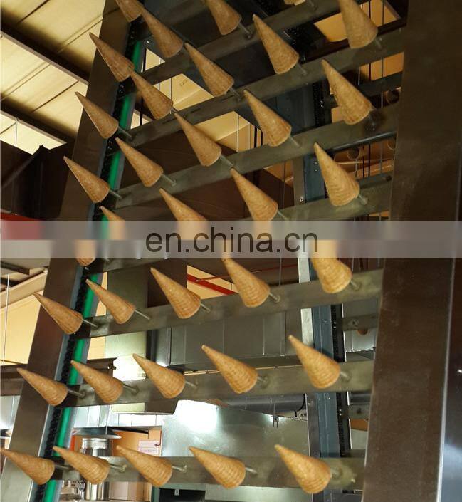 High Quality Ice Cream Sugar Cone Machine/Sugar Cone Baking and Rolling Machine/Ice Cream Sugar