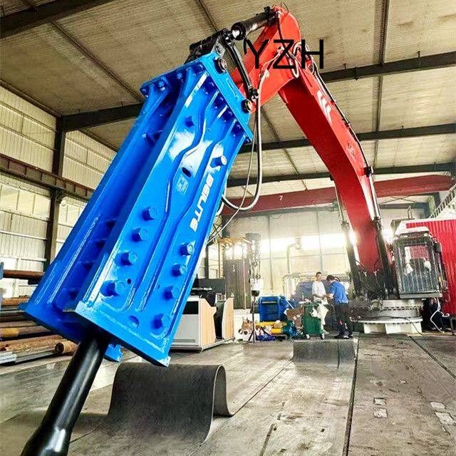A super large fixed rock breaker boom system, YZH demonstrates its responsibility