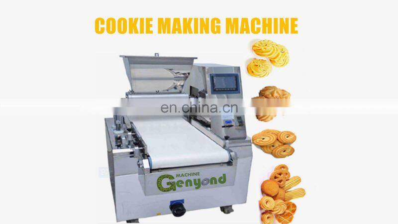Shanghai Factory hot sell biscuit Cookie making forming extruding wire cutting machine Depositor depositing equipment