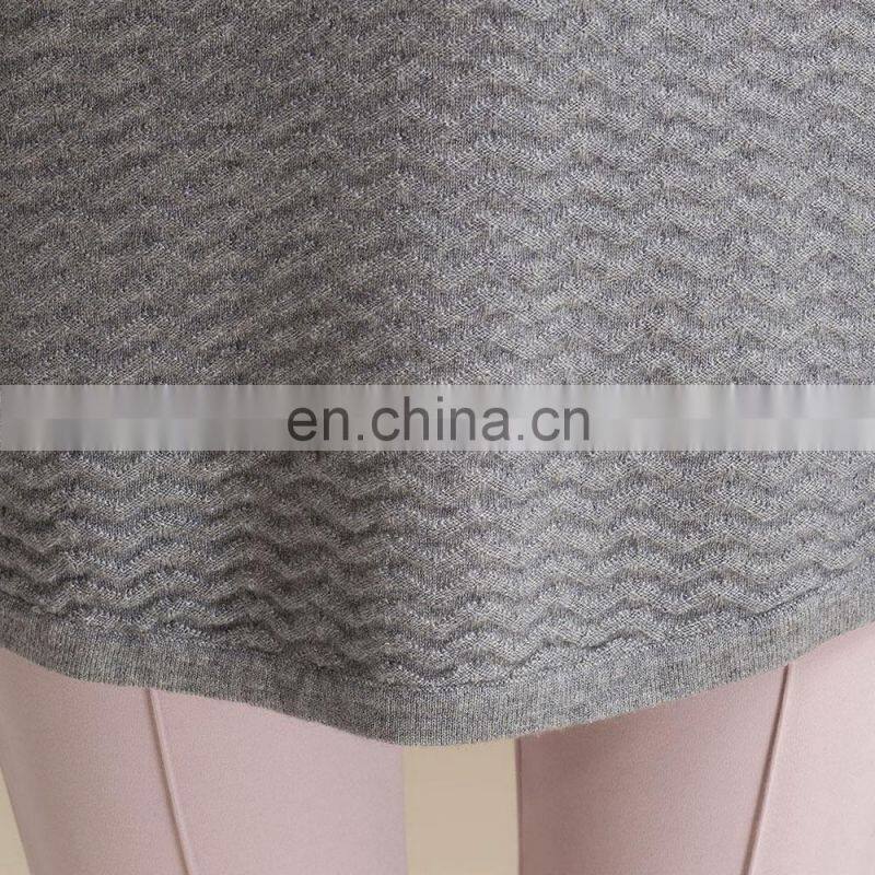 ODM OEM Knit New Zealand Sheep's Merino Wool Sweater for Woman