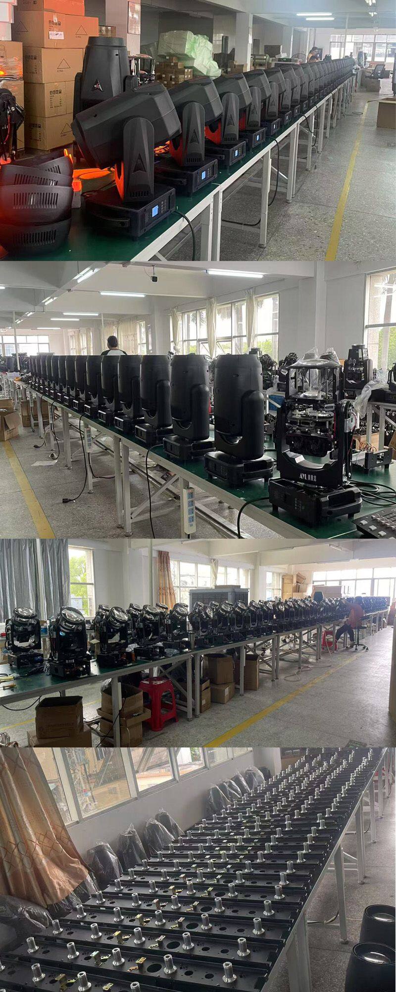 Factory Wholesale IP66 LED Waterproof Cutting Light Moving Head Beam Stage Lighting Equipment Dj Led Light Outdoor Performance Light QG1000F