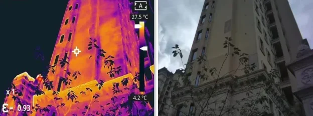 Why Can Infrared Thermal Camera Be Used for Building Inspections?