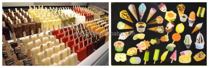 Shanghai Factory Complete Ice Cream Mixing Freezing Filling Sealing Packing Machine Stick Cup Cone Ice Cream Production Line