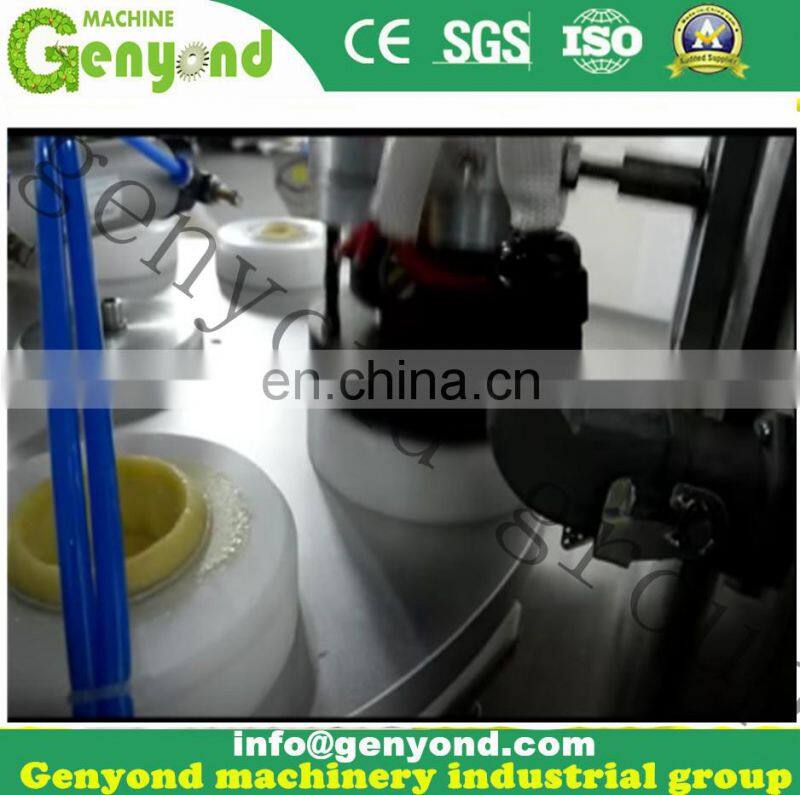 Shanghai factory Genyond multifunctional automatic egg tart skin crust shell press pressing forming molding making machine