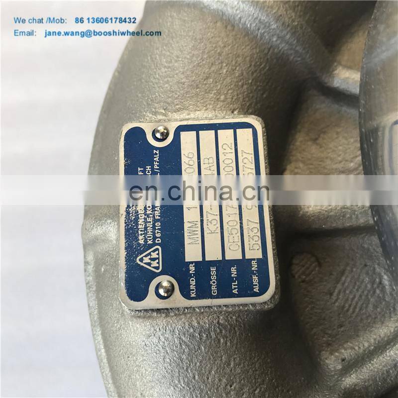 K37 53379706727 53379886727 turbocharger 12190373 12270066 Greaves MWM Commercial Vehicle Truck with TBD234 Engine