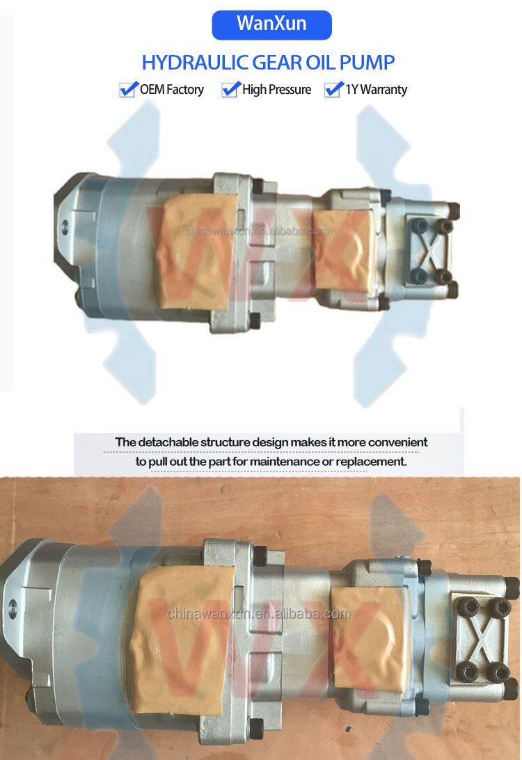 705-57-21010 Hydraulic Gear Pump For komatsu WA180-3MC Heavy Equipment Wheel Loader