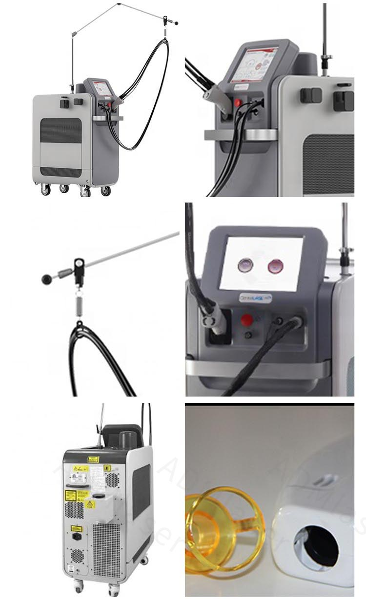2024 New Laser Hair Removal Beauty Machine 755nm Laser Light Skin Hair Removal 1064nm Dark Skin Tone Hair Removal Equipment