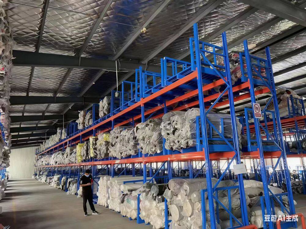 Processing heavy-duty racking, warehouse beam-type high-rise automated storage racking, high-capacit