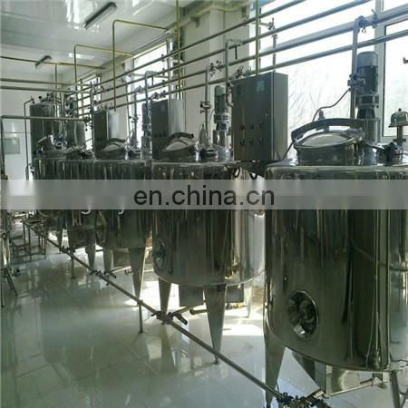 full automatic vegan longlife 1L oat milk production plant machines