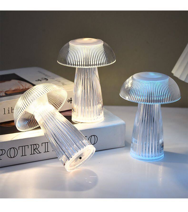 Jellyfish Light Creative Mushroom Light Decorative Ambiance Light Bedside Nightlight