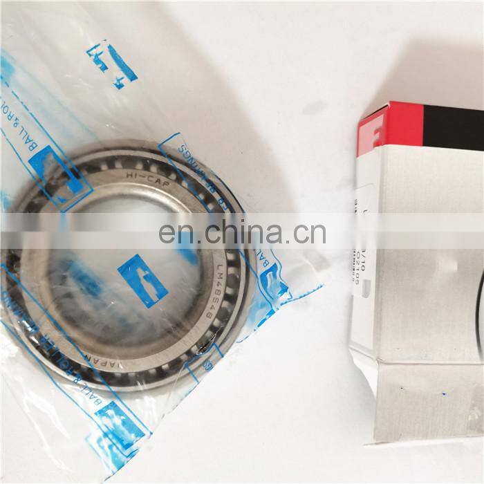 good price Japan quality factory taper roller bearing lm48548/lm48510 48548/10 LM48548/10 factory bearing