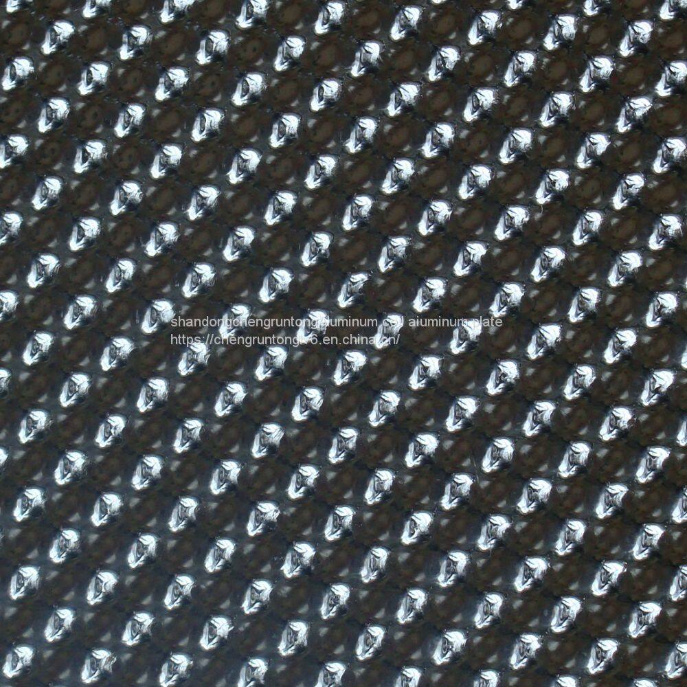 半圆球压花铝卷