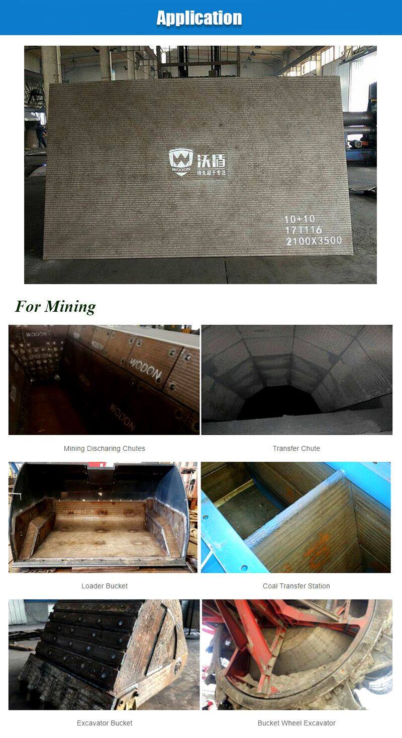 Chromium Carbide Overlay Abrasion-Resistant Steel Plates Coils ANSI JIS API Certified Cutting Welding Bending Processing