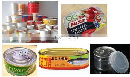 fish canning machine food cans sealing machine