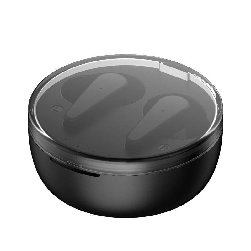 true blue tooth twins dual ear mini portable tws round wireless mini earphone