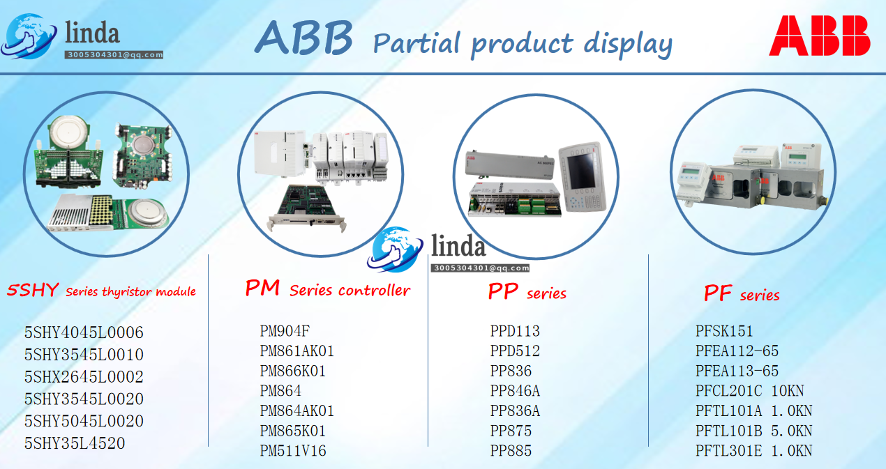 ABB PP D113 PPD113 AC 800PEC 3BHE023584R2634 B01-26-111000 Static Excitation Systems