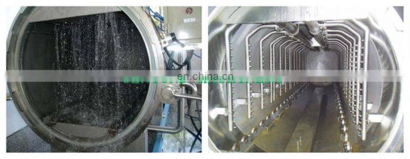 Factory price high pressure sterilization food retort