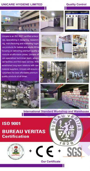 Quanzhou Unicare Hygiene Products Co., Ltd. company overview - view 1